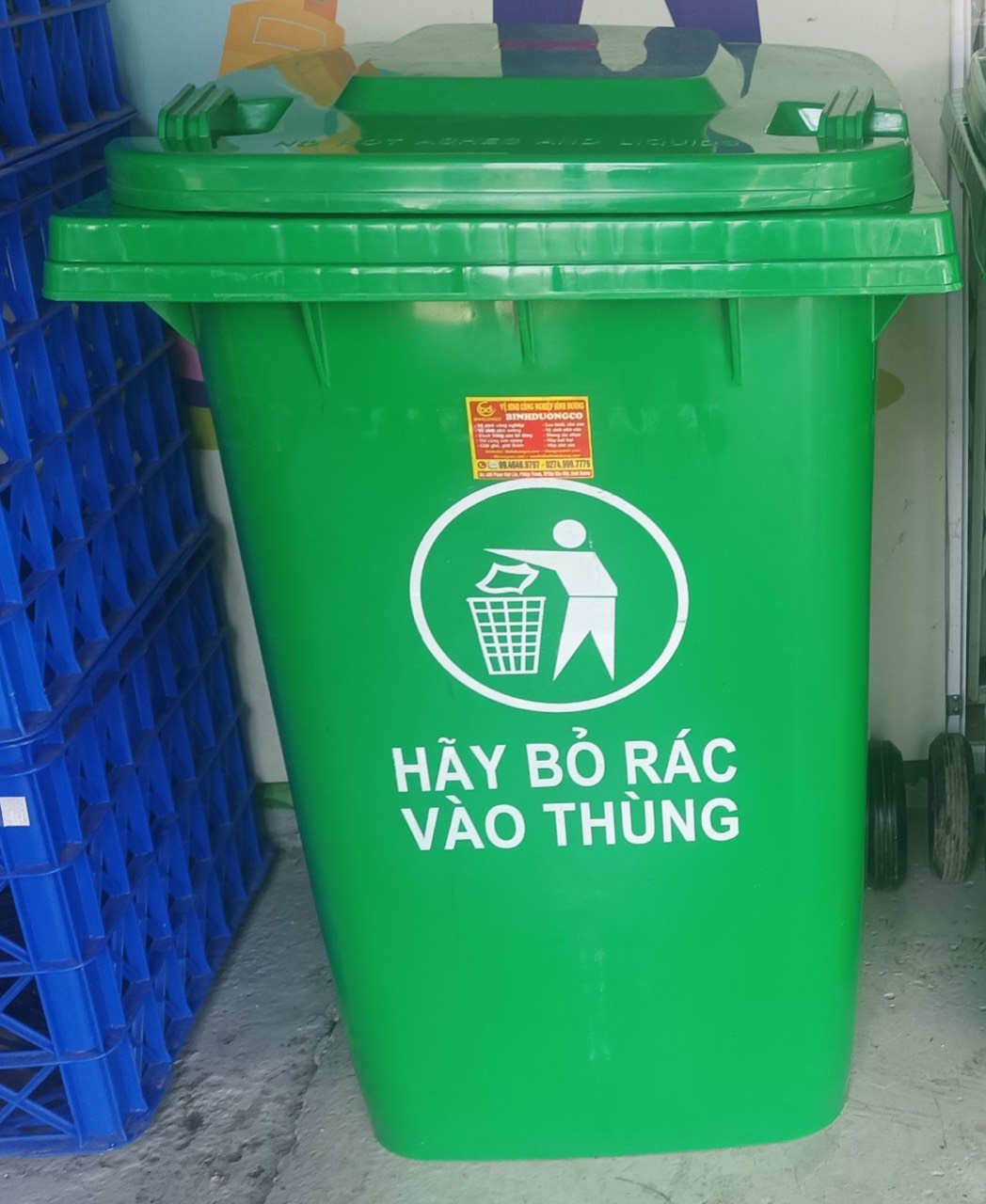 thung-rac-nhua-360-lit Thùng Rác Nhựa 360 Lít
