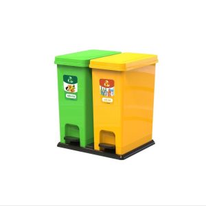 Thùng Phân Loại Rác 2 Ngăn