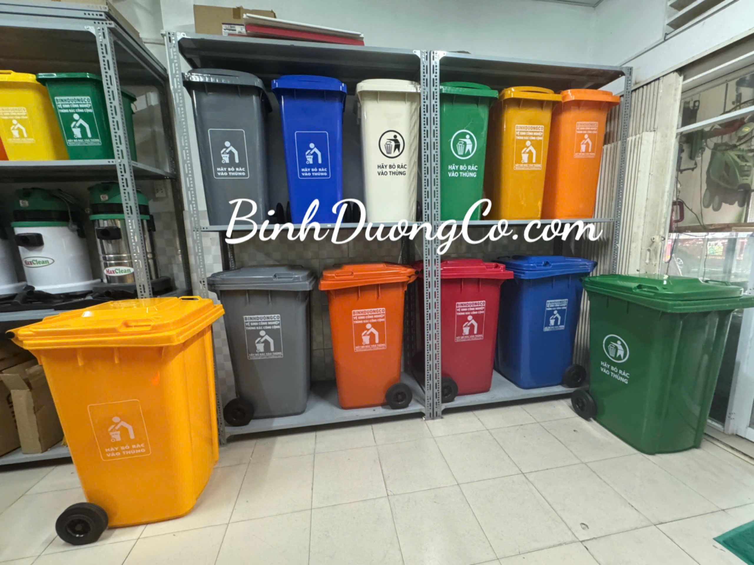 Thùng Rác Nhựa Bình Dương
